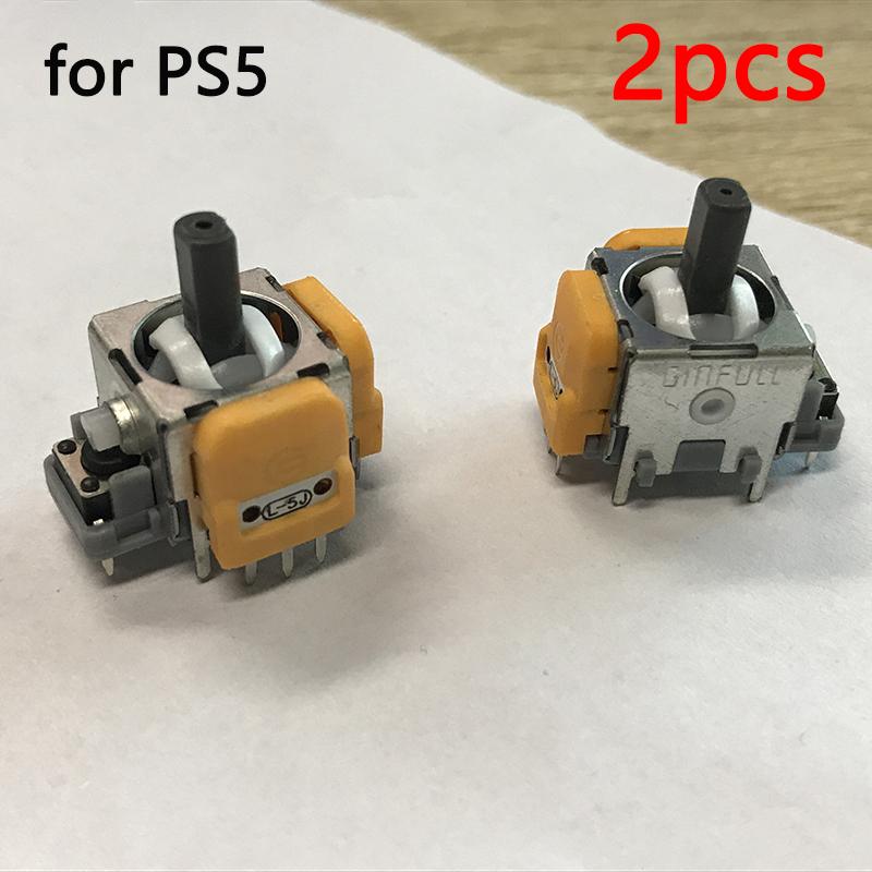 2pcs Replacement Hall Effect Joystick 3D Analog Sensor Joystick For PS5 PS4 Xbox Controller ThumbStick Repair Parts Accessories