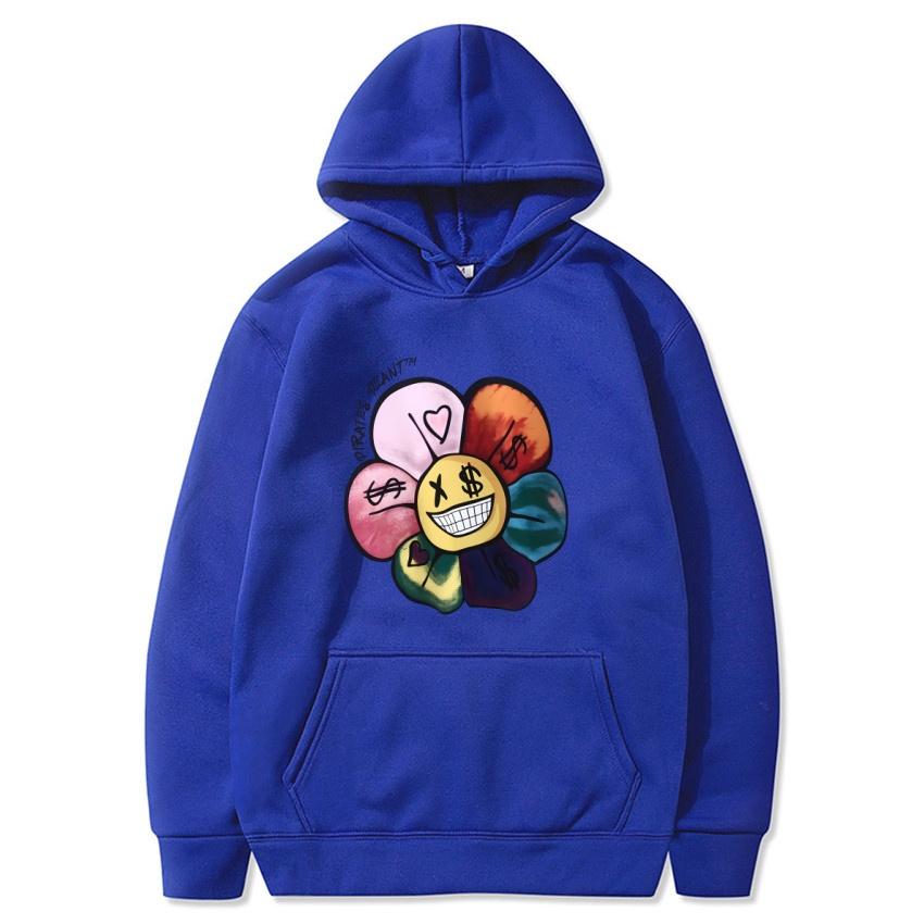 Pirates Pilates Herbst Winter Geld Blume Hoodie Hip Hop Street Academy Klassischer Hoodie Alltagsmode Warmer Hoodie Geschenk