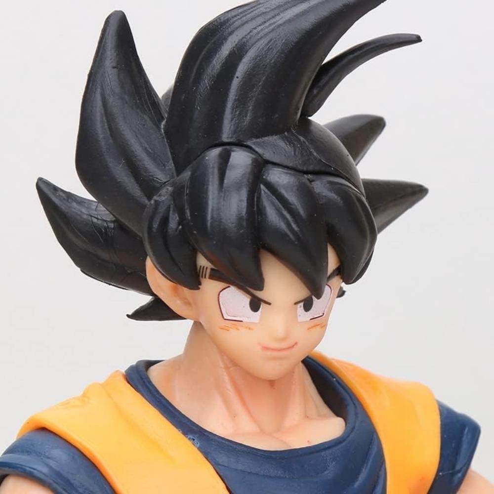 Dragon Ball Goku Super Saiyan Anime Figure 22cm Goku Action Figure Model Gifts for Kids Action Figure Toy Action Figure