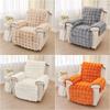 1 Seat Thicken Rabbit Plush Recliner Sofa Cover Non-Slip Armchair Cover Soft Single Sofa Case  Relax Recliners Sofa Mat