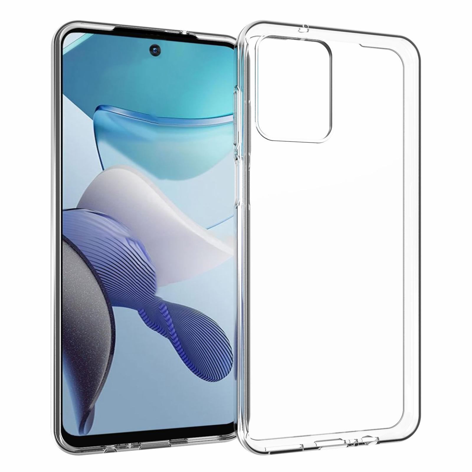 

Mobile Phone Cover for Motorola Moto G53 5G Glossy Watermark-Free Transparent TPU Phone Case A
