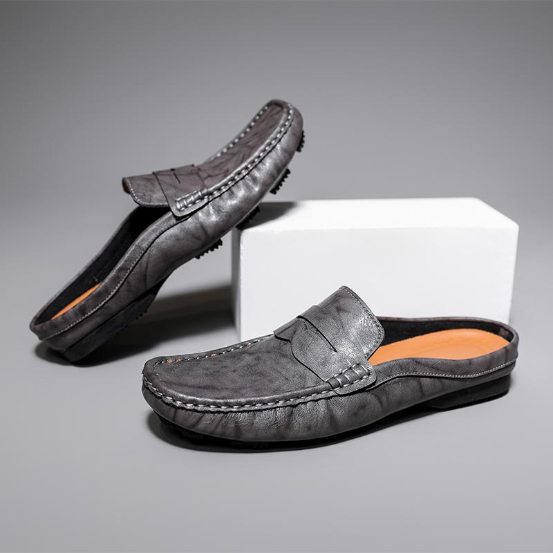 

Модные мужские мокасины для вождения, повседневная кожаная обувь