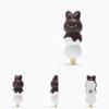 Rabbit Magnetic Refrigerator Magnet Creative Diy Refrigerator Sticker Decoration Resin Sticker Po Wall Gift Toy