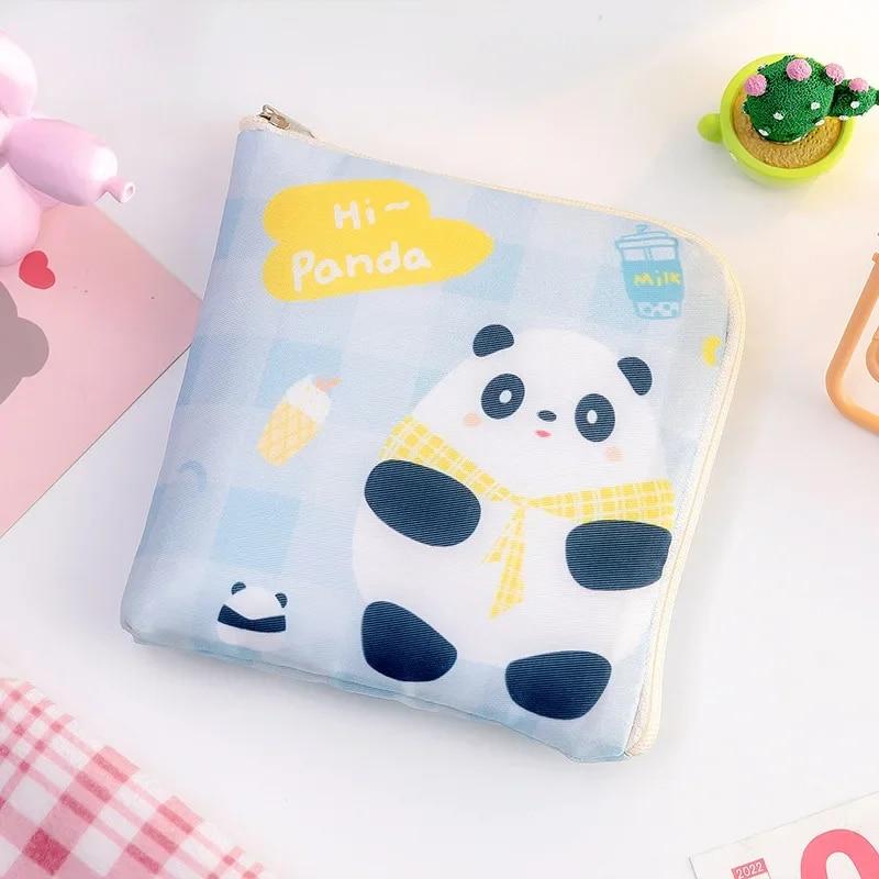 Mini-Damenbinden, Reise-Kopfhörer-Münzen-Aufbewahrungstasche, Beutel, Ausweis, Kreditkartenhalter, Kawai Cartoon, Kosmetik-Kulturbeutel, Organizer-Tasche