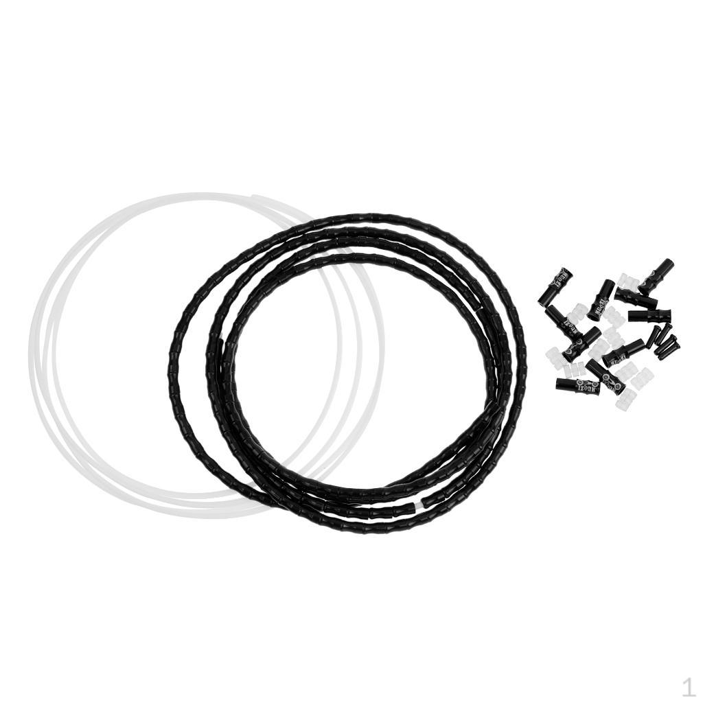 Housing Cable Kits Brake & Gear Outer Sets Road Mountain Bike чёрный