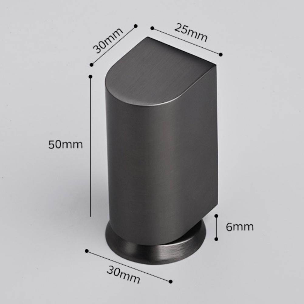 Home Use Black gray white gold silver Magnetic Door Stop Heavy Duty Holder Strong Holding Force Tool-free Installation