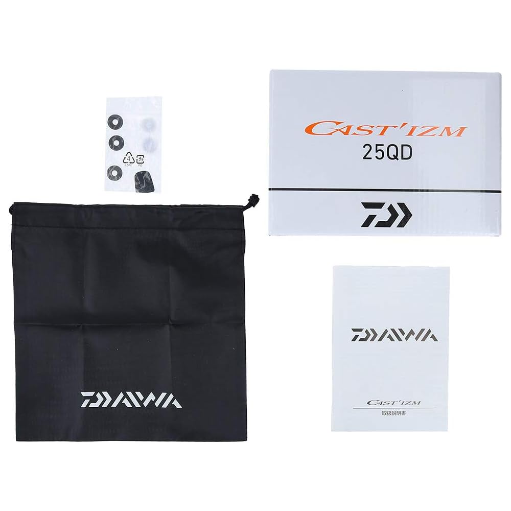 Daiwa (DAIWA) Carretel Giratório (Lançamento/Arremesso de Longa Distância) 19 Castismo 25 15PE (Modelo 2019)