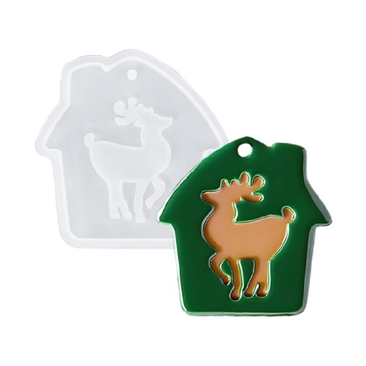 Quick Releases Silicone Holiday Mould Craft Set for Family Fun Christmas Decoration Projects