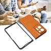 Foldable Phone Case Fashional Stripe Comfortable Perfect Fit Phone Folding Phone Cover for   Find N2