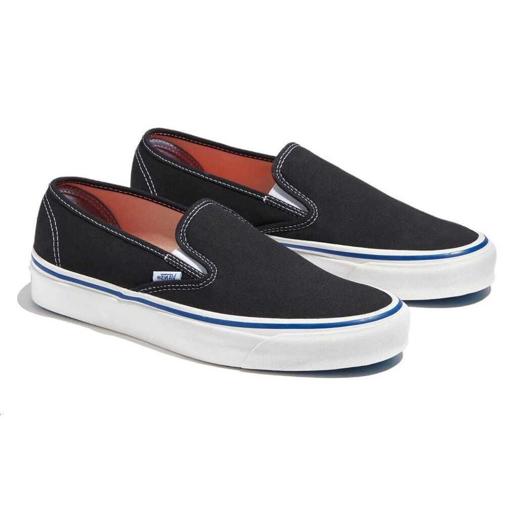 Vans Slip-On 48 Deck DX Anaheim Factory - Black Unisex Sneakers Og-Black VN0005UPBLA