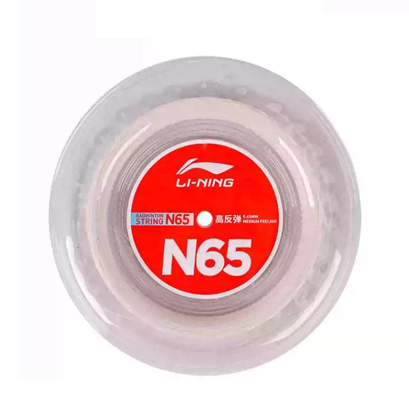 Li Ning N65 Badminton Racket String Nylon Unisex AXJT039