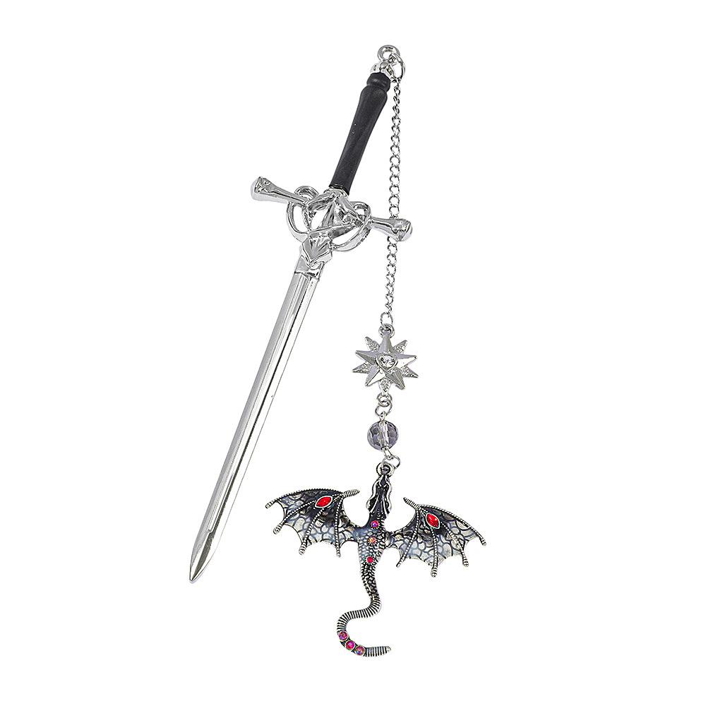 Zlatý Stegosaurus Záložka Narozeninový dárek pro fanoušky knih Čtenáře fantasy Knihomol Stříbrný Zlatý přívěsek Výroční dárek