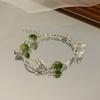 Beads Chinese Style Bracelet Butterfly Women Hand Chain Cute Lotus Charm Bracelet  Women