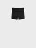 Visus Fold Over Shorts_Black