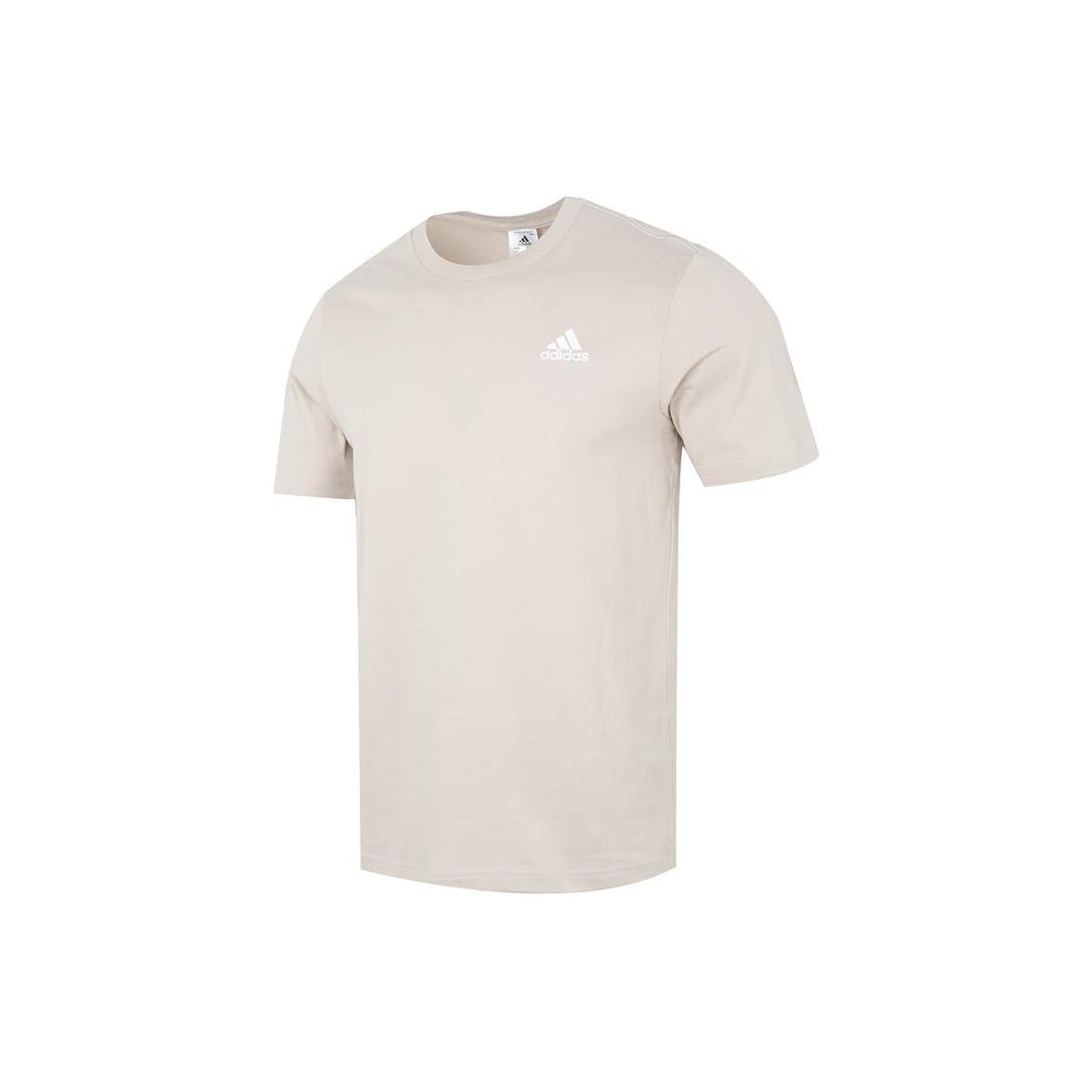 Мужские футболки Adidas Абрикосовые с круглым вырезом Умеренный прямой крой IC9296 M