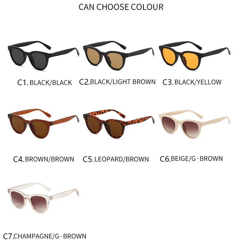 Vintage Round Sunglasses Women Men Luxury Designer Sun Glasses UV400 Protection Outdoor Driving Shade