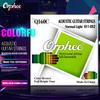 Orphee Q160C Acoustic Guitar Strings Colourful Bronze Wound Acoustic Guitarra String Vacuum Packaging Guitar Parts & Accessory