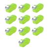 VidaXL Strap 10 Pcs 0.25 Tonne 5 M X 25 Mm Fluorescent Green