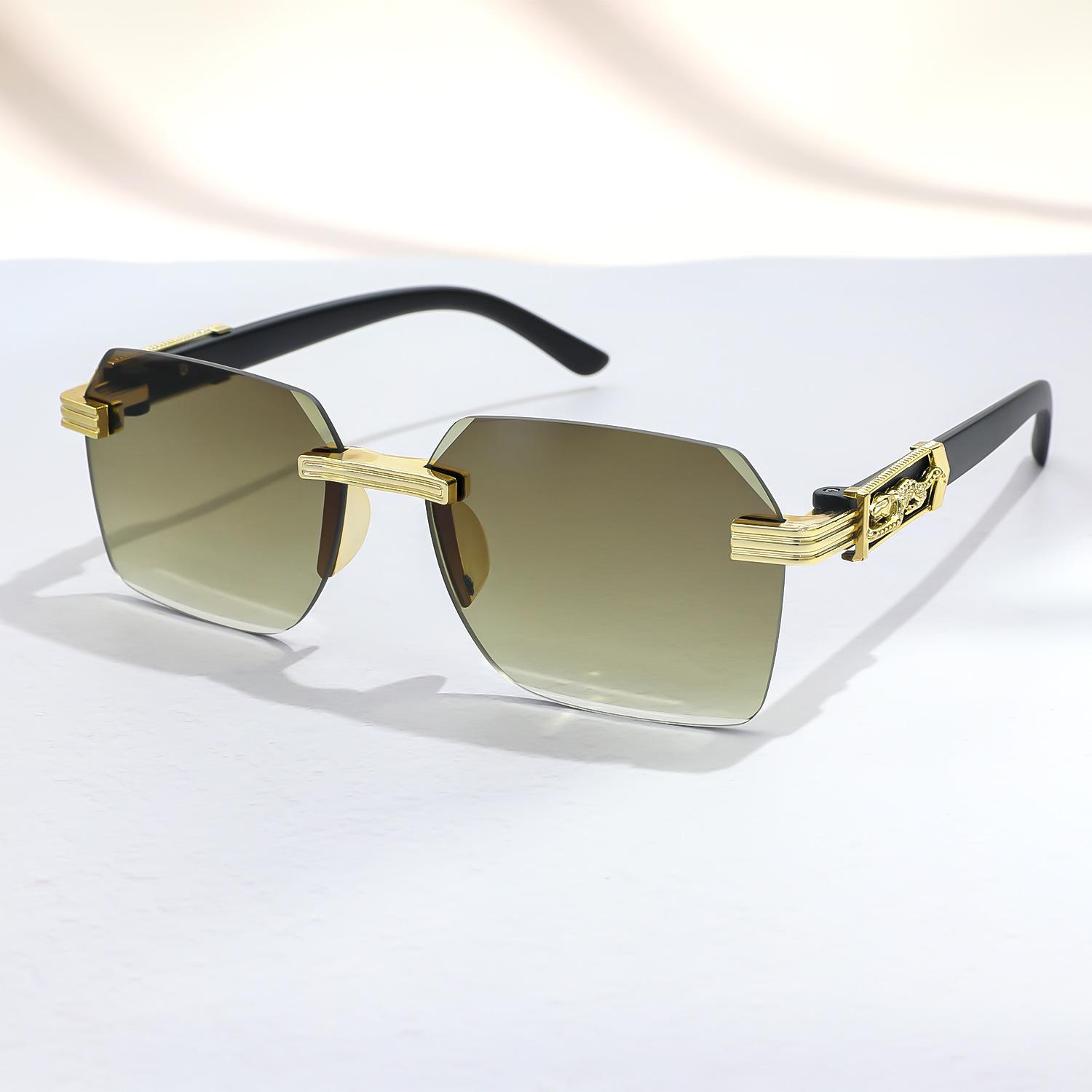 JYL Sunglasses Snake Shape Uv Protection High End Minimalist Style 1191948 A-15850