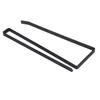 2PCS Black Paper Towel Rack Steel Kitchen Storage Organizer Portable Paper Towel Holder  Kitchen