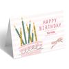 ABWR-72 Pack Greeting Card Eco Friendly Unique Birthday Cards Large Happy Birthday Cards Set For Adults And Kids Writing
