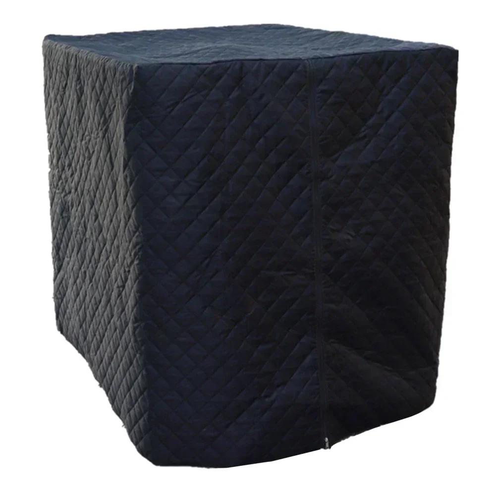 

Easy Install IBC Tank Cover Winter Cover Rainwater Tank Cover Winter Protection 420D Oxford Fabric Easy Installation чорний