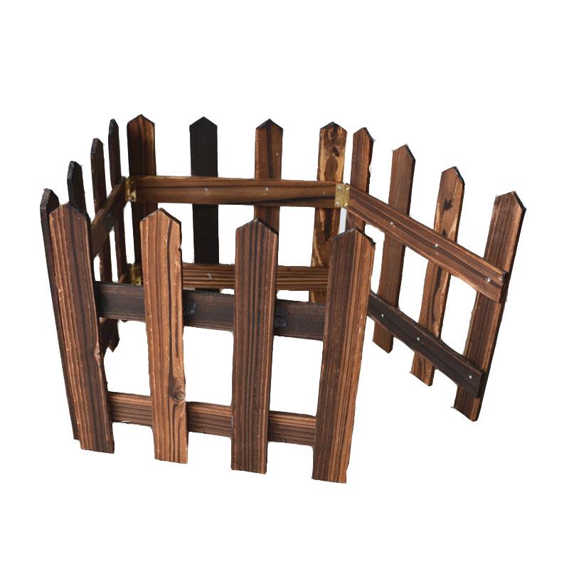 Holzzaun Lattenzaun Weihnachtsdekoration für Innen- & Außenbereich