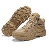 New Men High Quality Leather Boots Fishing Hunting Sneakers Desert Combat Men's Boots Outdoor Hiking Shoes Ankle Boots Work Safe