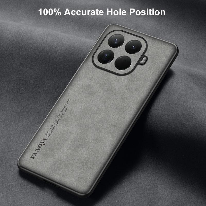 Für Xiaomi Mi 15T Pro Hülle Luxus PU Leder Handyhülle Für Xiaomi 15T Pro Mi15T 5G Rückseite Silikon Stoßfester Schutz