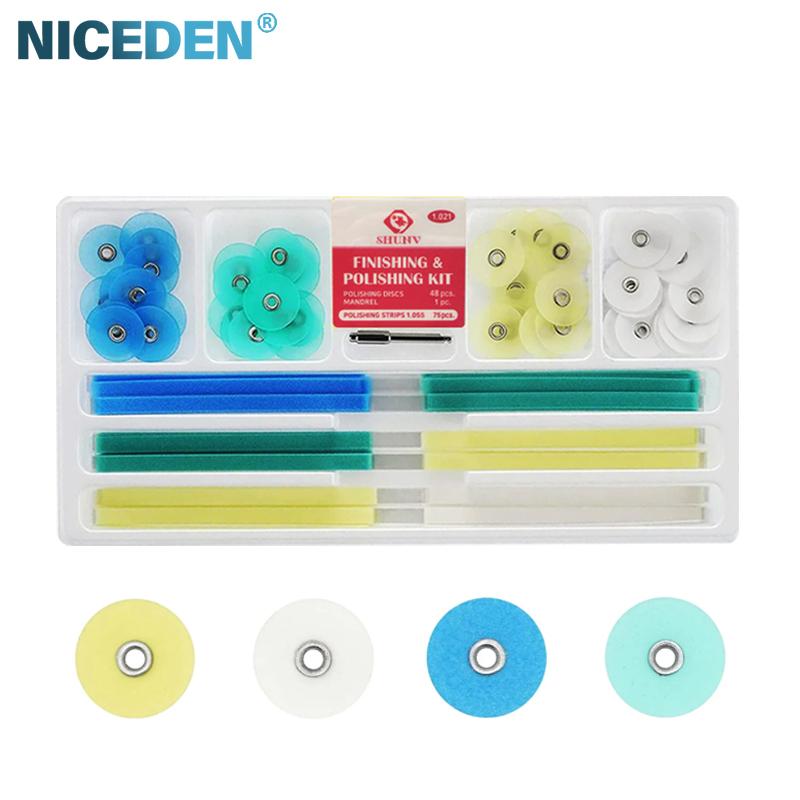 Niceden Dental Resin Composite Material Diamond Polishing Disc and Strips