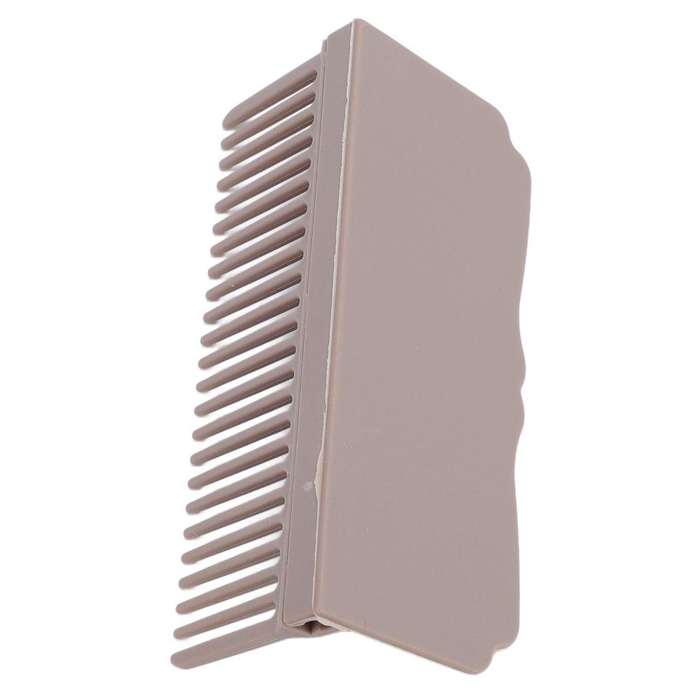 Portable Design Flat Iron Comb Attachment Lightweight Design Plastic Straightening Comb Home Salon