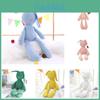 Adorable Cartoon Pacifier Bunny Plush Toy For Newborns Cute And Cuddly Soft Short Plush Available In Blue Pink White Yellow And Green 50cm/19.68in