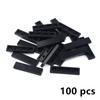 100pcs DIY Building Blocks Smooth Figure Bricks 1x4 Colorful Educational Ceramic Flat Tile Blocks Compatible 2431 Creative Toys