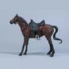 PVC Horse Ferrite Action Figure Movable Mini Size Horse Figurine  Kids Adults