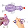1Pcs Glitter Penguin Squishy Toy Soft Squeeze Stress Relief Toy Slow Rising Sensory Fidget Toy For Kids Adults Birthday Gift
