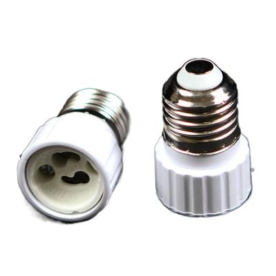 E27 Male To E14 B22 GU10 E40 Female Lamp Holder Converter Durable Heat-resistant Lamp Base Multiple Models Socket Adapter