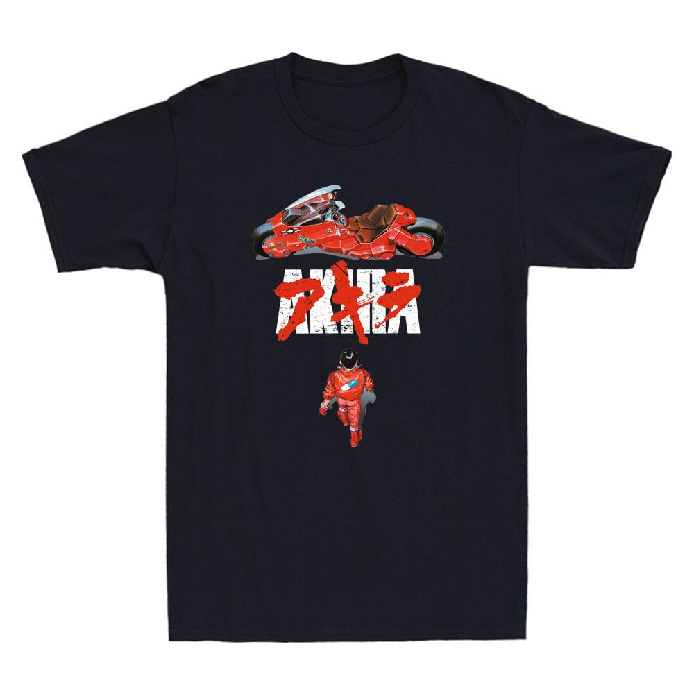 Akira Tshirt 1980s Japanimation Anime Film Vintage Men#039;s Short Sleeve TShirt Unisex T-Shirt XXL