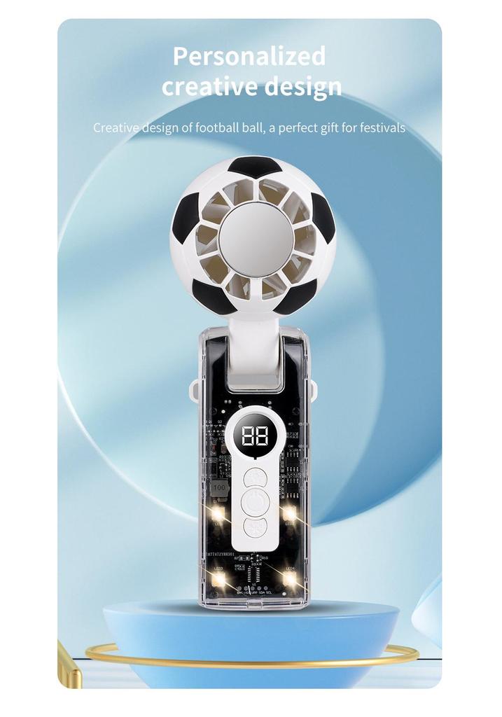2026 Mexico World Cup Portable USB Mini Fan - High-Speed, Handheld - North America Edition