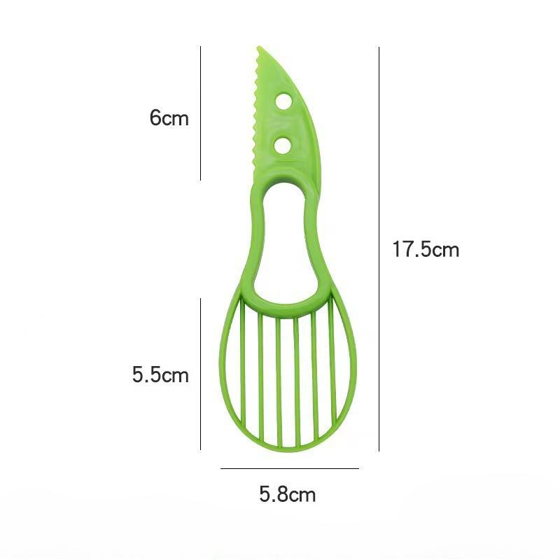 Avocado Knife Fruit Cutting Tool, Three In One Avocado Core Removal and Separation Knife Fruit Multi Functional Fruit Cutter.