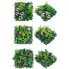 Artificial Plant Wall UV Resistant Wall Decor Easy Installation Design