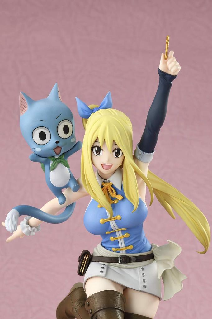 BellFine Seria Finală Lucy Heartfilia Figurină Completă Pictată din PVC la Scară BF100 "FAIRY TAIL" 1/8