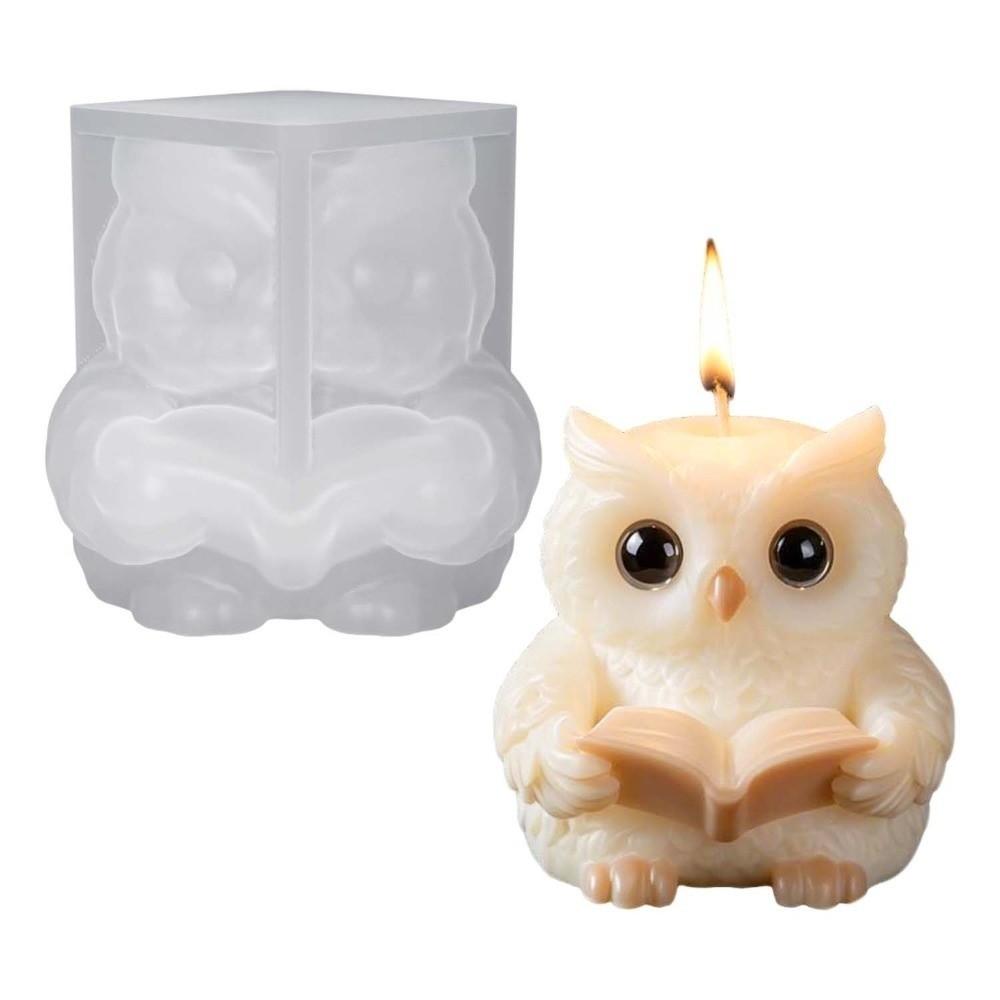 Silicone Material Candle Mold 3D Design Soap Making Mold New Resin Ornament Mold  for Gypsum Crafts