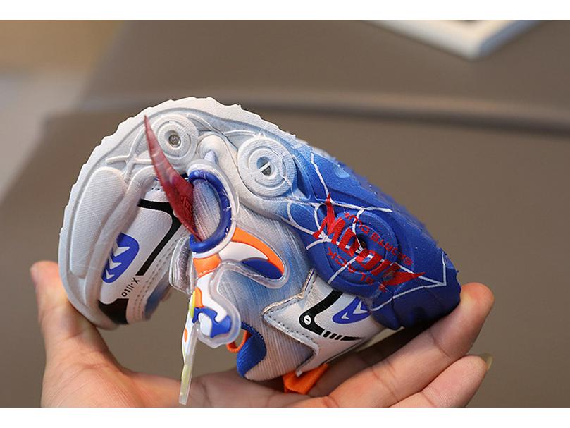 Pantofi sport pentru copii cu desene animate Ultraman, plasă luminoasă - Pantofi sport respirabili de vară unisex 2023