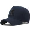 Big head circumference hat men's autumn high top baseball cap large wide brim embroidered large size cap
