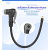 Bicycle 20/30/50cm AV/FV Pump Extension Adaptor MTB Road Bike Schrader or Presta Air Pump Tire Inflator Copper Nozzle Connector