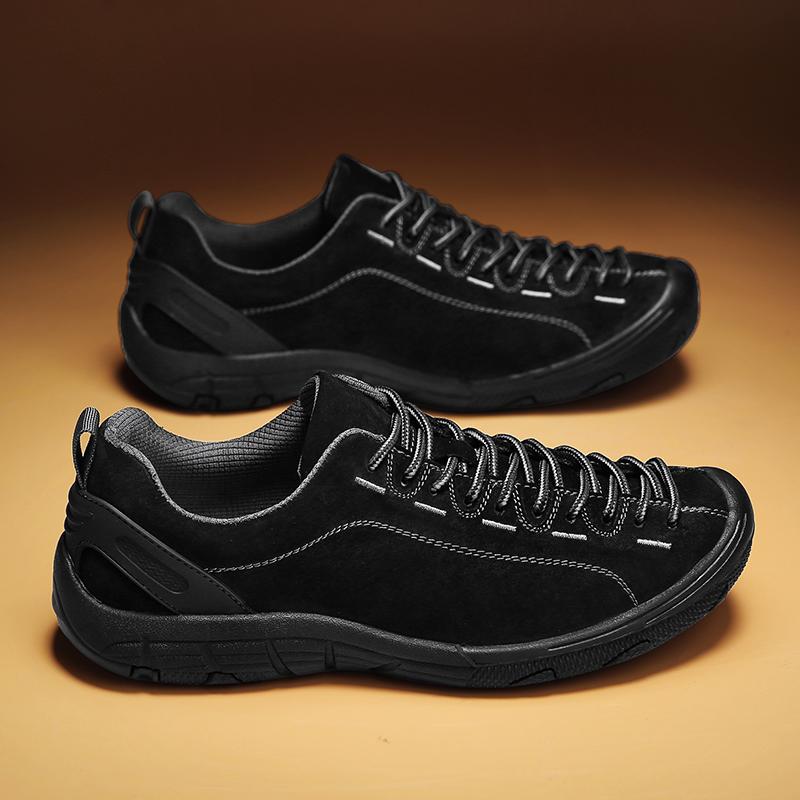 Fashion New High Quality Mens Shoes Suede Leather Outdoor Casual Shoes Handmade Leather Luxury Men Sneakers Comfort Loafers Mocassins