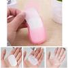 1/6Pcs Portable Soap Paper Disposable Travel Case Mini Cleaning Soaps for Washing Cleaning Hand for Outdoor Camping Hiking