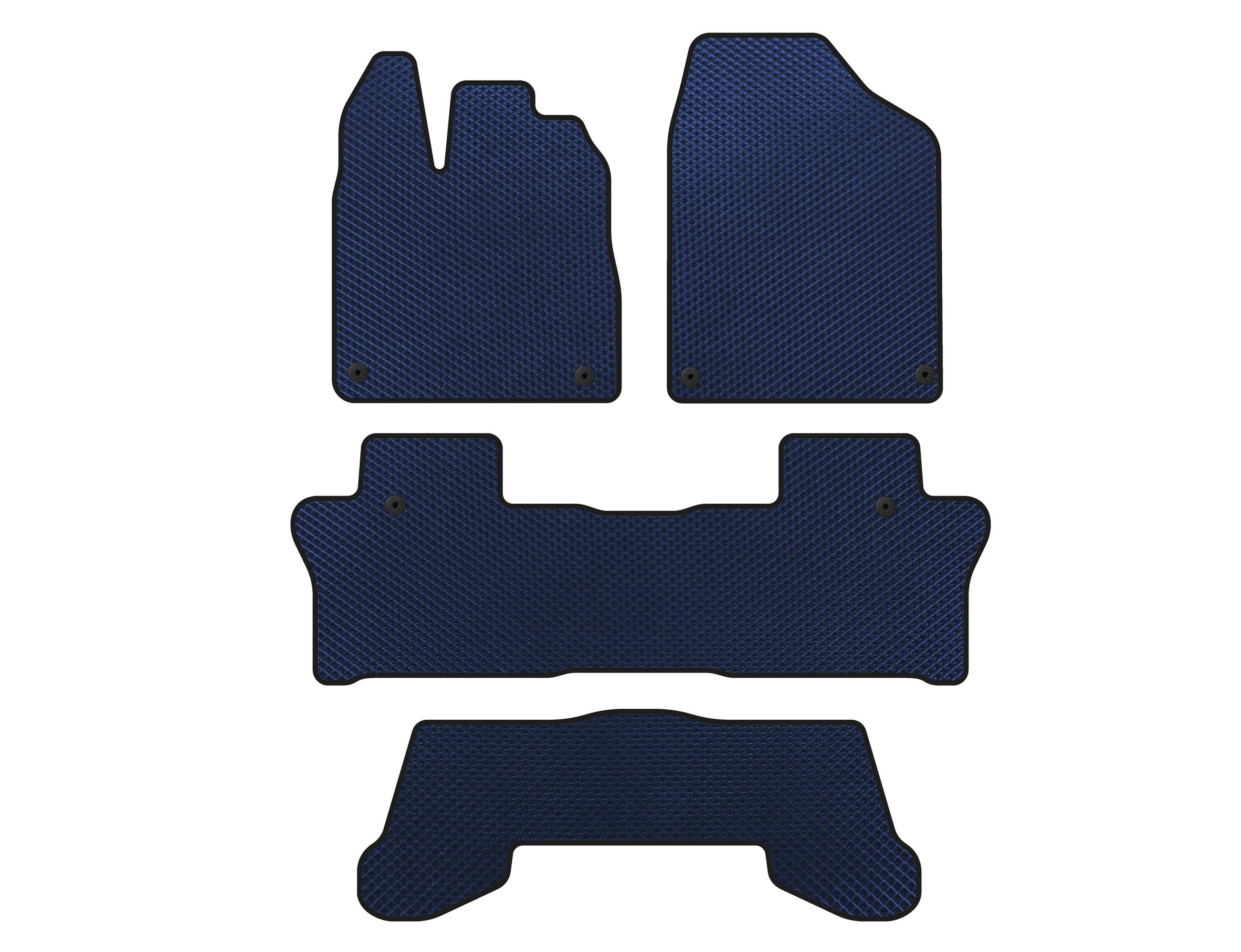 

EVA mats (3 rows, Blue) for Honda Pilot 2015-2022