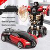 Kids' Transforming Robot Car: Educational Crash Toy for Ages 3-6
