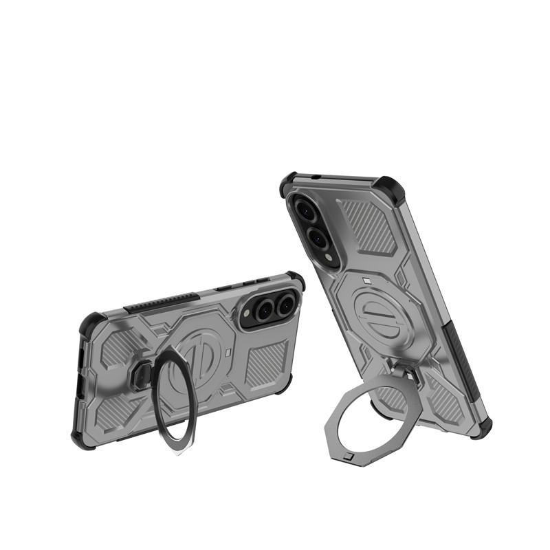For Samsung Galaxy S25 Edge Case Samsung S25 Edge Cover Holder Magnetic Wireless Charging Protective Phone Cases On S25 Edge